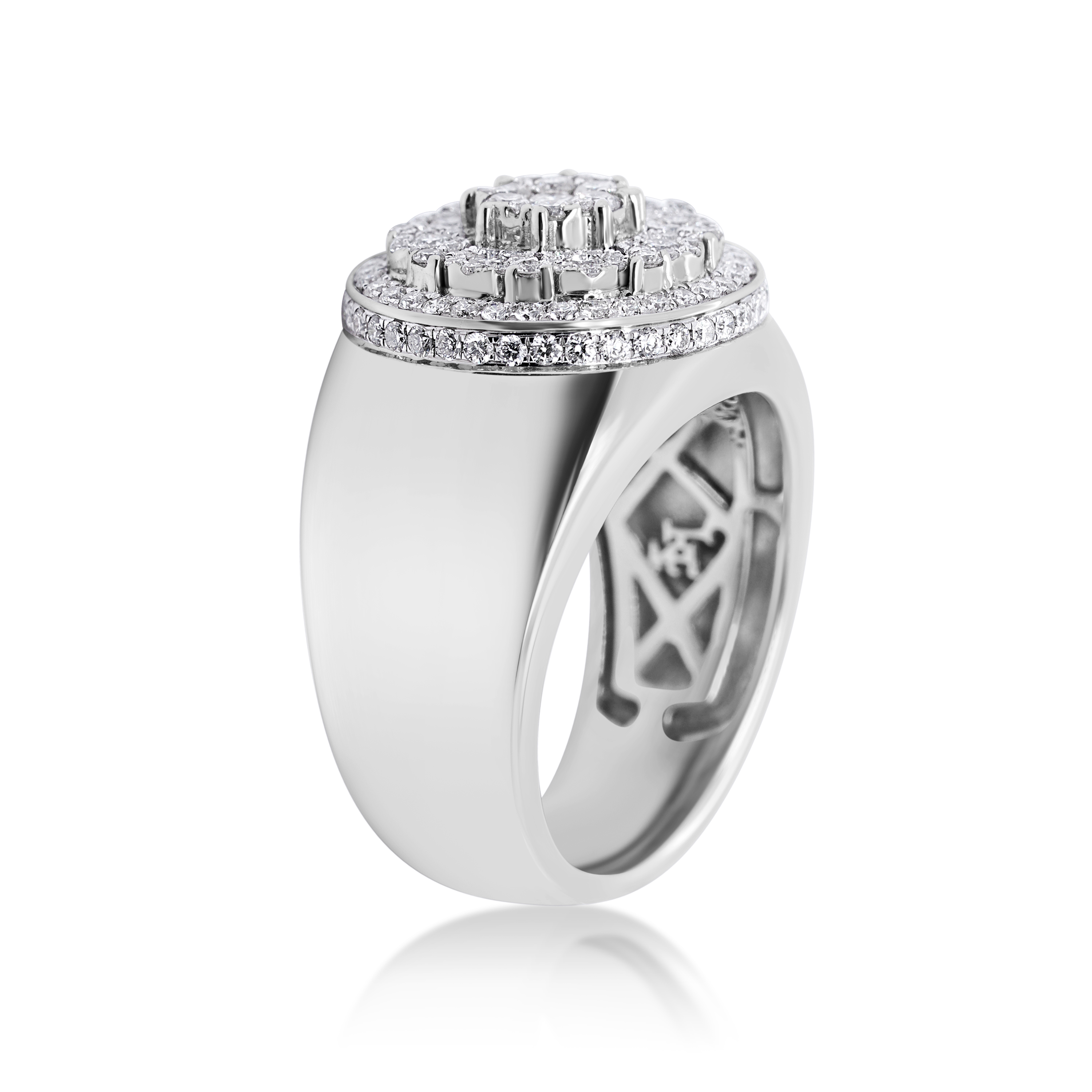 Diamond Ring 1.40 ct. 14K White Gold